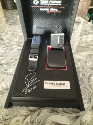 Caja Reloj Time Force Rafael Nadal Edición Limitad