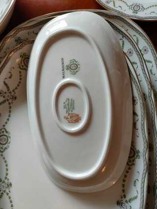 Vajilla de porcelana, Krautheim, Selb Bavaria.