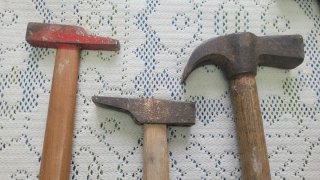 Lote de martillos antiguos