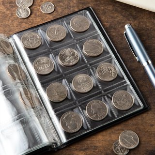 SIN ABRIR Álbum para monedas