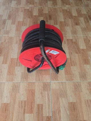 Tambor Enrollacables Rojo 40 metri