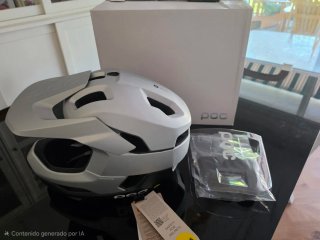 Casco POC Otocon Race Mips. Argento. Taglia M