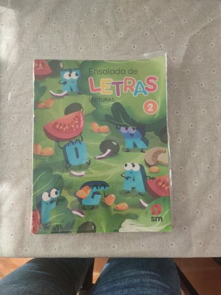Ensalada de letras 2, Primaria lecturas