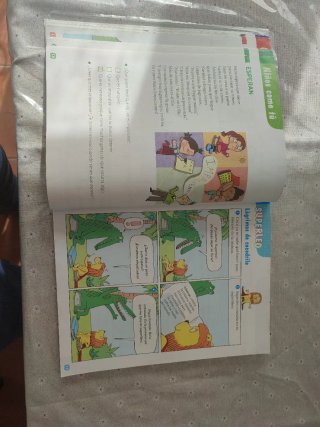 Ensalada de letras 2, Primaria lecturas