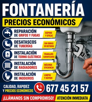 Fontanero 677 45 21 57