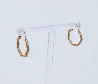 Pendientes Aro Oro 18k Trenzado