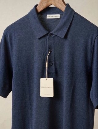 Set 4 Polo in Lino uomo TG XL eleganti estive