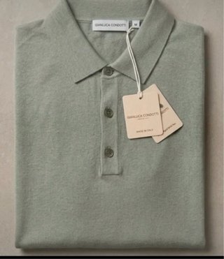 Set 4 Polo in Lino uomo TG XL eleganti estive
