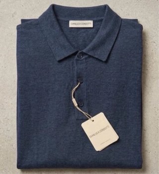 Set 4 Polo in Lino uomo TG XL eleganti estive