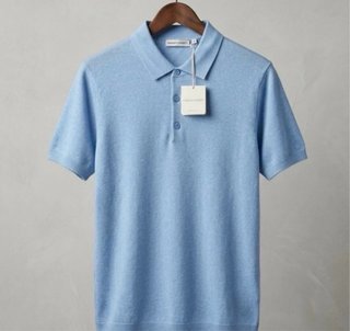 Set 4 Polo in Lino uomo TG XL eleganti estive