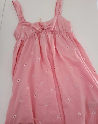 Vestido Sfera rosa bordado Talla S
