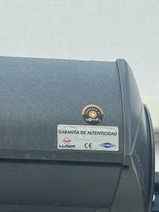 2 Toldos Motorizados Somfy 3.7m