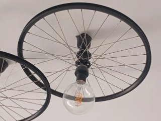Lámparas Rueda Bicicleta con Bombilla