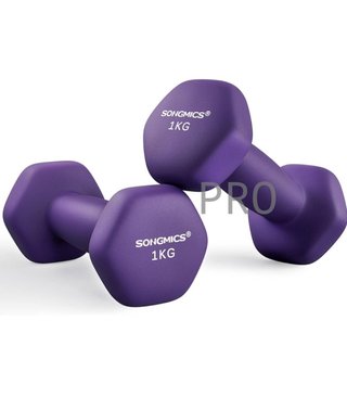 Mancuernas 1kg x 2 SONGMICS