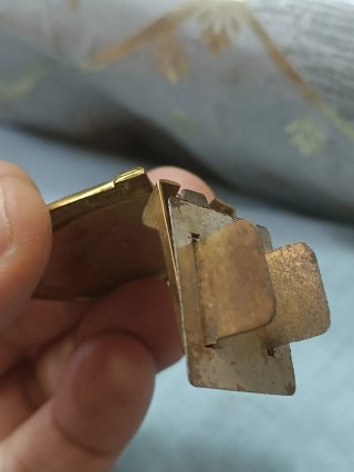 Pinza para Billetes Vintage Latón