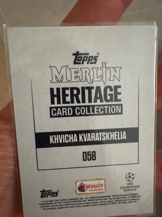 Tarjeta Khvicha Kvaratskhelia 34/49