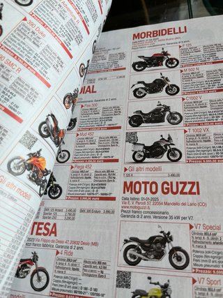 Rivista in moto, numero 10 ottobre 25