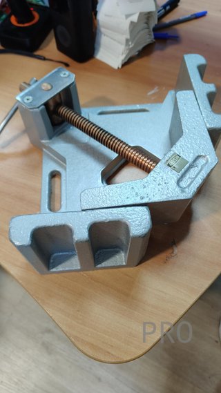 Morsa angolare, 90 gradi