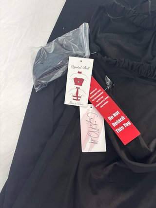 Vestido de fiesta negro elegante