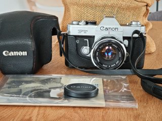Canon FT QL 50mm f/1.8 Cámara Analógica