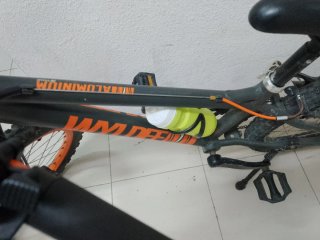 Bicicleta infantil 20 arancione e grigio