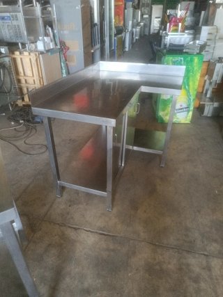 Mesa de trabajo de acero inoxidable