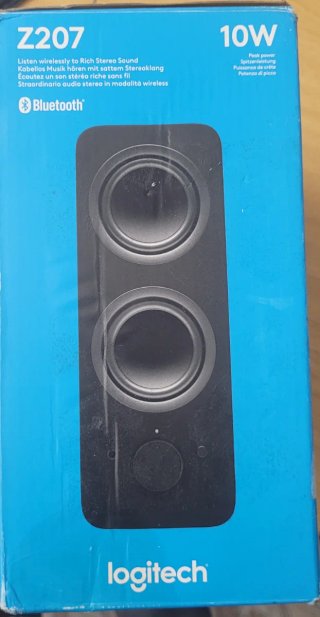 Altavoces Logitech Z207 Bluetooth Negros