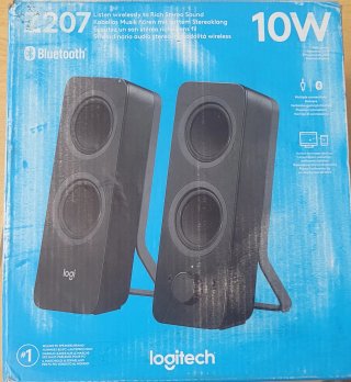 Altavoces Logitech Z207 Bluetooth Negros