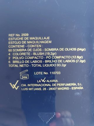 Estuche de Maquillaje La Walkiria