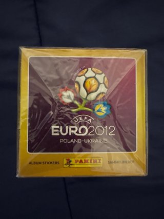 Caja Cromos Panini Eurocopa 2012 Nueva