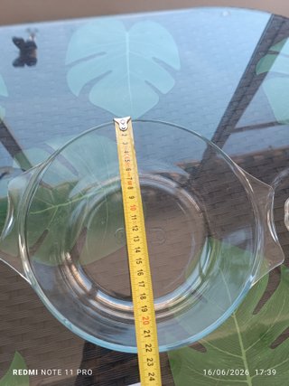 Juego de 2 fuentes de cristal