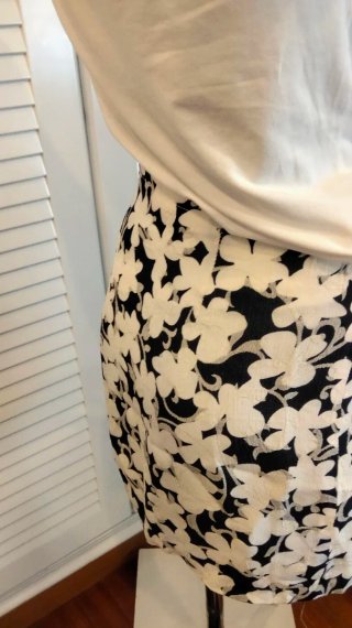 Falda Pareo Estampada Flores