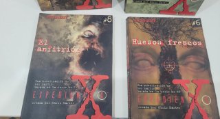 4 Novelas Expediente X  Lote 5 euros