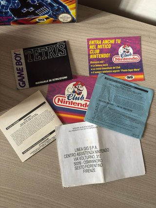 Nintendo Game Boy Tetris - scatola
