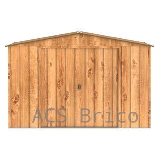 Caseta Metálica Top Hércules 233x321x209 cm - Duramax