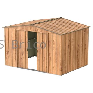 Caseta Metálica Top Hércules 233x321x209 cm - Duramax