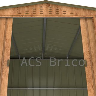 Caseta Metálica Top Hércules 233x321x209 cm - Duramax