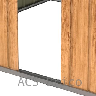 Caseta Metálica Top Hércules 233x321x209 cm - Duramax