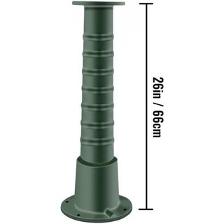 Antique Hand Water Pump Stand Pitcher Pump Stand Cast Iron Well Pump Stand with Pre-set 13 mm(0.5") Holes for Easy Installation Old Fashion Pitcher Hand Pump Stand for Home Yard Pond Garden Outdoo...