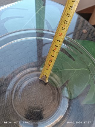 Juego de 2 fuentes de cristal