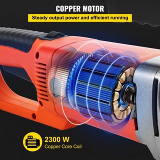 Threader de Tuberías Eléctrico, Máquina de Roscar Tuberías de 2300W, Kit de Conducción de Mano Pesado, Máquina de Roscar Tuberías de 220V, Threader de Tuberías Portátil con 6 Matrices de 1.27-5.1 cm