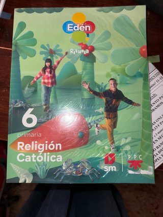 Religión Católica, 6 Primaria, Edén, Revuela