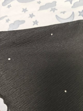 Vestido negro con brillantes