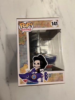 Funko Pop! One Piece Brook con Tiburón 141