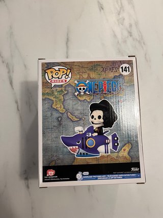 Funko Pop! One Piece Brook con Tiburón 141