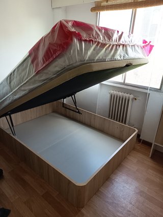 Canapé abatible/base 135/150/90cm