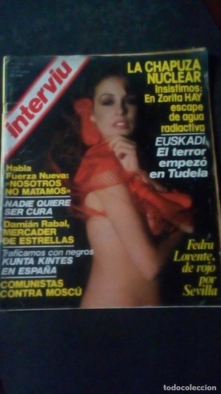 INTERVIU 161-FEDRA LORENTE-DAMIÁN RABAL