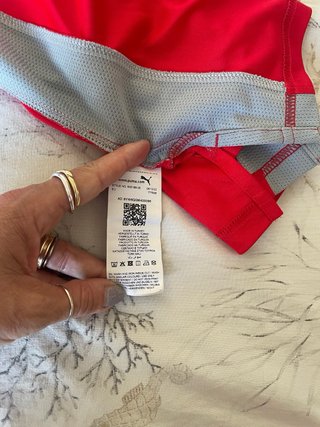 Canottiera tecnica Puma rossa