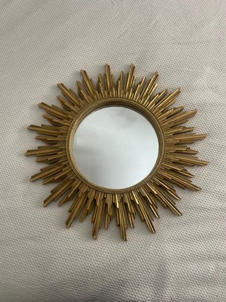 Espejo Sol Dorado Zara Home