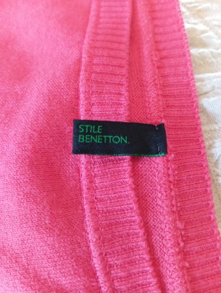 Maglia Benetton rosa taglia S
